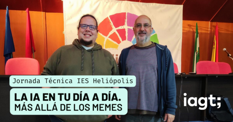 Taller \»La IA en tu día a día\» en IES Heliópolis